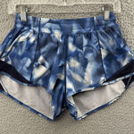 Lululemon Hotty Hot Shorts Low Rise 2.5" Mini Blush Blossom Athletic Gym Women 8 Photo 0