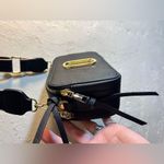 Crossbody faux leather black with adjustable strap Photo 4