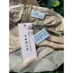 Oh Polly  Cream Strapless Corset Bodycon BRIDAL Mini Dress Size 6 NWT Photo 2