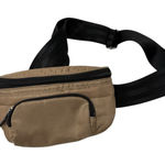 Think Rolyn Belt Waist Bum Bag Travel Taupe Brown Nylon Photo 0