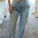 Princess Polly Asymmetrical Jeans Photo 3