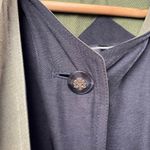 Gallery Vintage  Hooded Jacket in‎ Black Green Size Small Photo 2