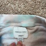 American Eagle Jegging Fit Oversized Tie Dye Crew Neck Sweatshirt Photo 3