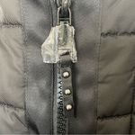 Rebecca Minkoff NWT Long Black Quilted Zip Front Puffer Vest Size Large Photo 10