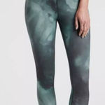 Athleta  Elation Printed 7/8 Tight Legging Capri Tie Dye‎ M Photo 0