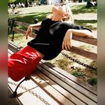 ZARA SATIN EFFECT MINI SKIRT Photo 3