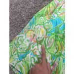 Lilly Pulitzer  Strapless Richelle Mini Dress Elephant Ear Corset Top Tie Back 00 Photo 7