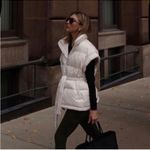 The Frankie Shop  Cream Puffer Jacket/vest Photo 2