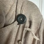 Matilda Jane  Come On Over Fringe Wrap Drape Sweater Size Medium Beige M8 Photo 6