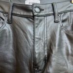 Pistola  Cassie wide leg flare faux leather pants black Photo 5