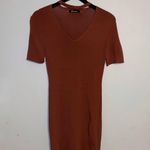 Olivaceous Brown Mini Dress Photo 0