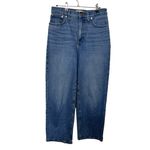Madewell The Perfect Vintage Wide-Leg Crop Jeans Women’s Size 28 Cresslow Wash Photo 2