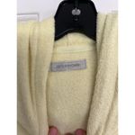 Outerknown  Women's Yellow Mock Neck Long Sleeve Hooded Sweatshirt Size Photo 4