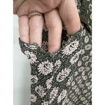 April Cornell Prairie Cottage Mini Dress Women XXS Green Ditsy Peasant Farmhouse Photo 7