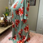 Floral dress Red Size L Photo 3