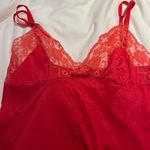 Victoria's Secret Karessa Vintage Red Lace Silk Cami Photo 1