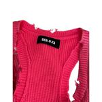 SER.O.YA Yonit Tank Dress in Watermelon Medium Womens Knit Distressed Mini Pink Photo 6