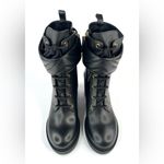 Gucci Flores Double G Logo Lace Up Kensington Platform Ankle Boots Size EU 41 Photo 11