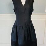 Raoul Black Silk Structured Silk V Photo 0