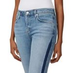 AGOLDE  Swerve Toni Mid Rise Light Wash Blue Jeans Side Stripe Premium Denim 31 Photo 4