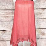 Free People FP One Calypso Dress Sleeveless Pink Relaxed Fit Tasseled Size XS Photo 0