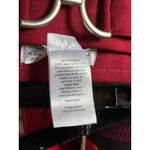 Retrology Burgundy Pants‎ with Faux Belt Photo 3