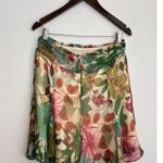Beth Bowley 100% Silk Floral Midi Skirt Garden Picnic Tropical Romance Flowy 8 Photo 3