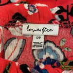 Love, Fire Cold Shoulder Floral Top by Love Fire Small Petite Photo 4