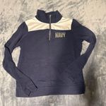 PINK - Victoria's Secret VS PINK US NAVY HALF ZIP JACKET Photo 0
