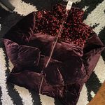 Anthropologie NWT Velvet Puffer Jacket Photo 1