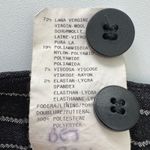 Armani Collezioni Armani‎ Collezioni Pinstripe Pleated Wool Blend Trouser Pants Size 12 Academia Photo 12