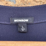 Monrow Jumpsuit Crepe Jogger Sleeveless V Photo 4