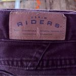Riders By Lee  Deep Purple Denim Jeans Photo 5