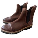 Free People Women's the Atlas Chelsea Boot in Chocolate size 38 (7.5) Photo 3