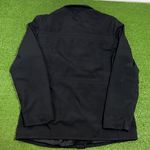 Gap Vintage  Coat Women LG Lightweight Black Button Up Business Casual Dress Y2K Photo 5