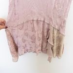 Y2K Womens Skirt Size 4‎ Pink Lace Mesh Asymmetrical Fairycore Coquette Romantic Photo 4