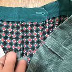 MALIPARMI | NWT Teal Corduroy Wide Leg Pants, Italy, EU 46 / US 14/16 (XL/XXL) Green Size undefined Photo 7