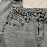 Disney Maribel Encanto Women/Junior’s Graphic Print High Waisted Blue Jeans 5 Photo 4