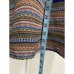 Lucy & Laurel Paisley Straps Elastic Tie Waist Midi Lined Dress Size 10 Photo 3