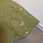 Ed Hardy  sage green Tshirt with fish tattoo youth size‎  L or juniors size XS Photo 5