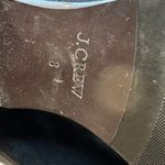 Vintage J.Crew Black Suede Tall Riding Boots Made in Romania Leather 80513 Sz 8 Blue Photo 8