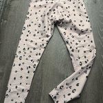 Sage Soft pink leggings with pattern Photo 0