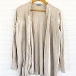 Joseph A  open ruffle cardigan sweater Size Medium Photo 0