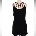 White House | Black Market Size 2 Romper Lattice Caged Neckline NWT WHBM Photo 5