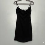 Aritzia Sunday Best Delilah Mini Dress Black Viscose Peasant Top Women’s XS Photo 1