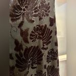 Betsey Johnson Vintage  Y2K 90’s Black Burgundy Velvet Metallic Dress Size S NWT Photo 9