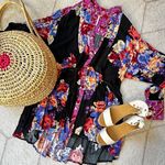 Free People NWOT Brunch A Bunch Flowy Button Up Tunic Top /Dress Size Small Photo 0