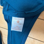 Shade & Shore  Teal High Rise Bikini Swimsuit Size Medium / 36C Photo 9