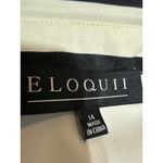 Eloquii  Black White Striped Long Sleeve Slit Belted Button Maxi Shirt Dress 14 Photo 5