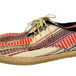 Patara Women's Nomad Casual Rainbow Boho Espadrille Shoes Size 8 Hippie Woven Pink Photo 3